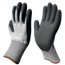 Glasindustrie Level 5 Handschutz Sandy Nitril Coated Safety Arbeitshandschuhe